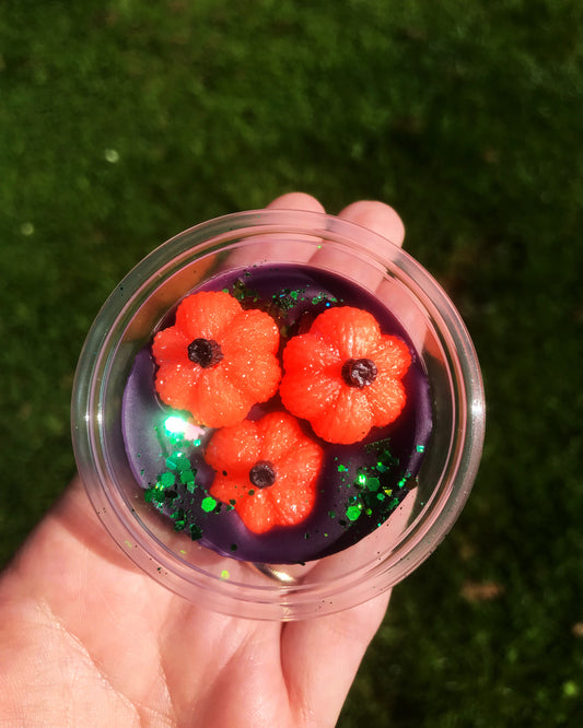 Mini Knitted Pumpkin Wax Melt Pot Spiced Pumpkin