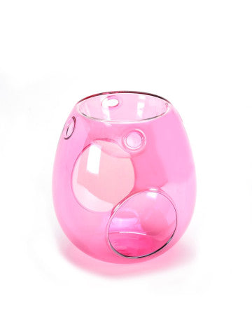 Pink Glass Wax Burner